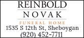 Reinbold-Novak Funeral Home Sponsorship Banner